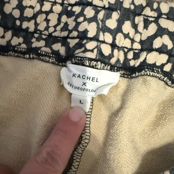 Anthropologie Kachel Leopard Print Joggers - Picture 3 of 4